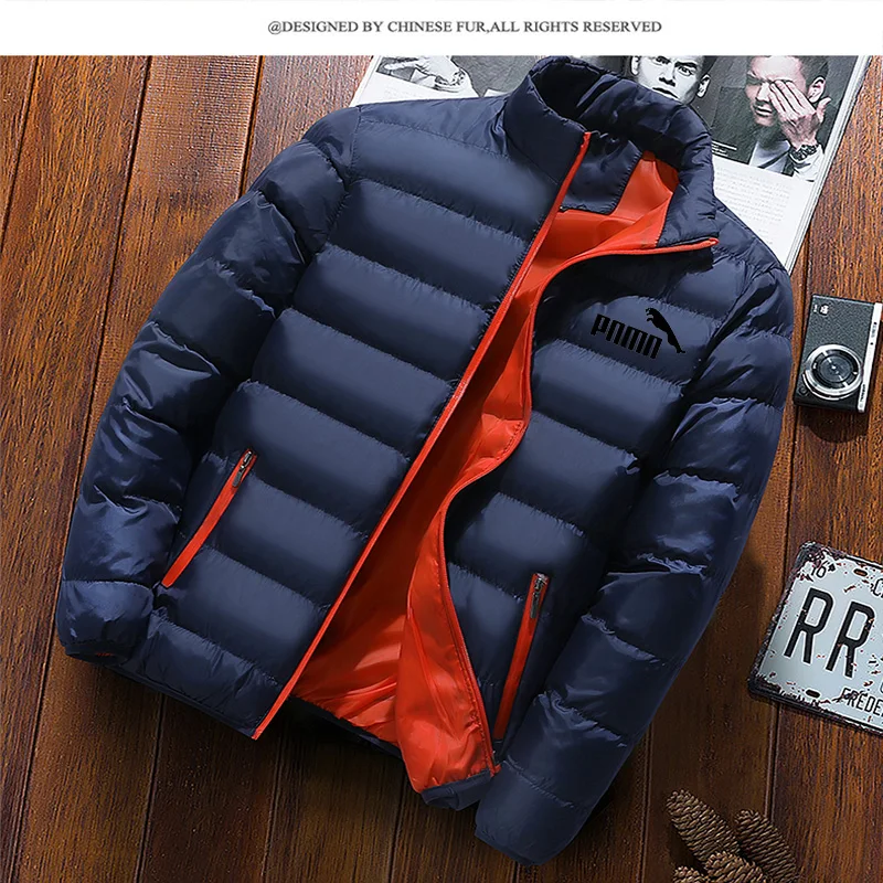 

New Men's jacket Comfortable Casual Men Top Coat Harajuku Style Brand Thick Warm Jacket Plus Size 4XL Autumn Winter Men Clothing