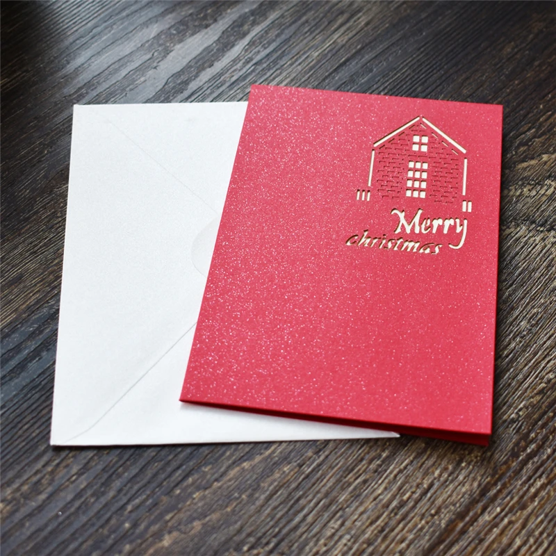 10 упаковок Счастливого Рождества снеговик всплывающие наклейки лазерная