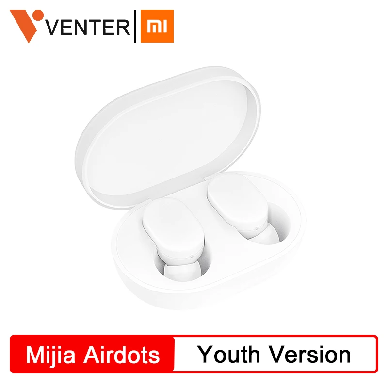 Bluetooth наушники Xiaomi Mijia Airdots Mi TWS молодежная версия стереонаушники с басами BT 5 0