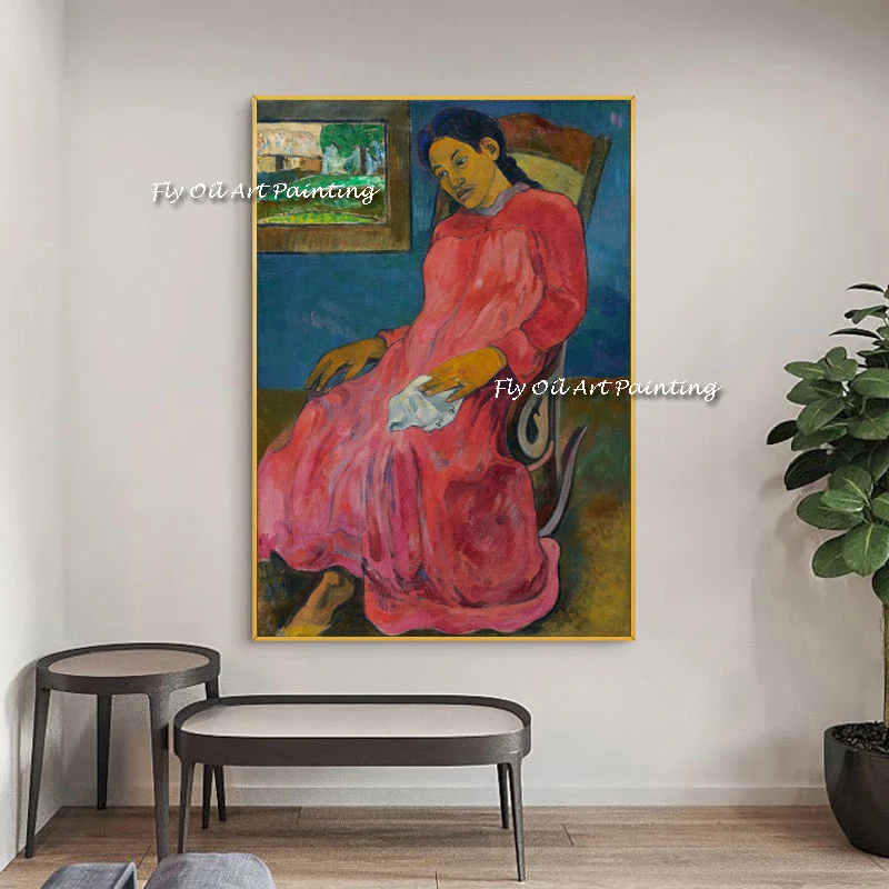 Женская фигурка пола гаугина