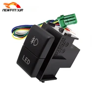 for nissan patrol y61 y62 car led switch front fog light switch button with connection wire dual switch