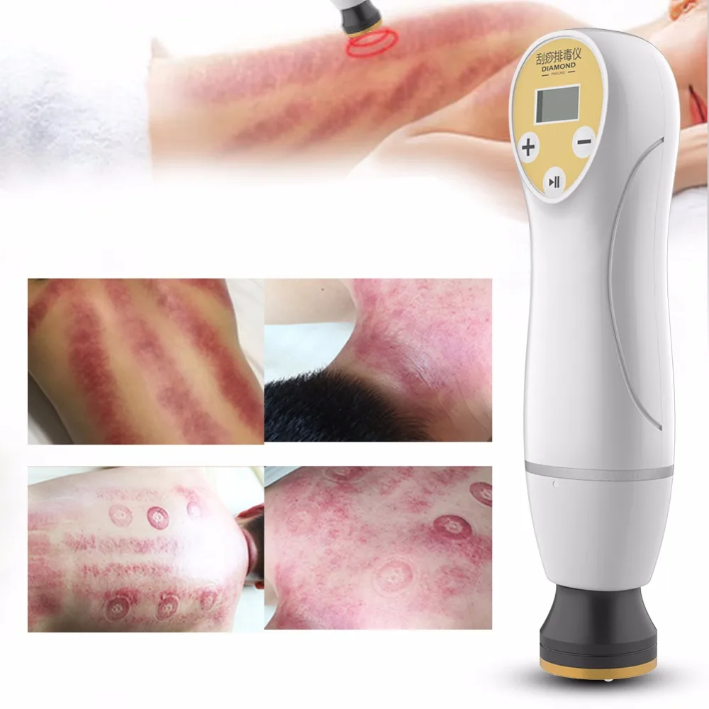 

GuaSha Vacuum Scraping Therapy Massager Cupping Suction Device Health Acupuncture Home SPA For Skin Care