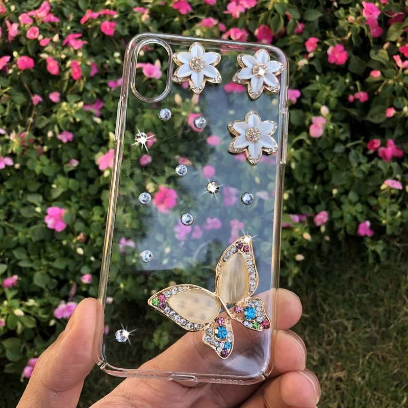 

Shockproof Case For Samsung Galaxy M51 Fashion Luxury Diamond Transparent PC Phone Case For Samsung M51 SM-M515F Phone Cases