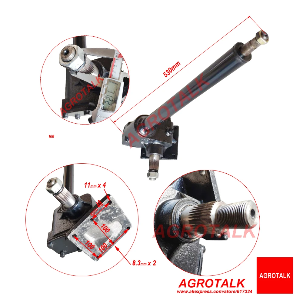 Рулевой блок для Shandong Taishan TS254 / TS304 трактора с двигателем FD295T / FD2100T, номер детали: 25.40.001