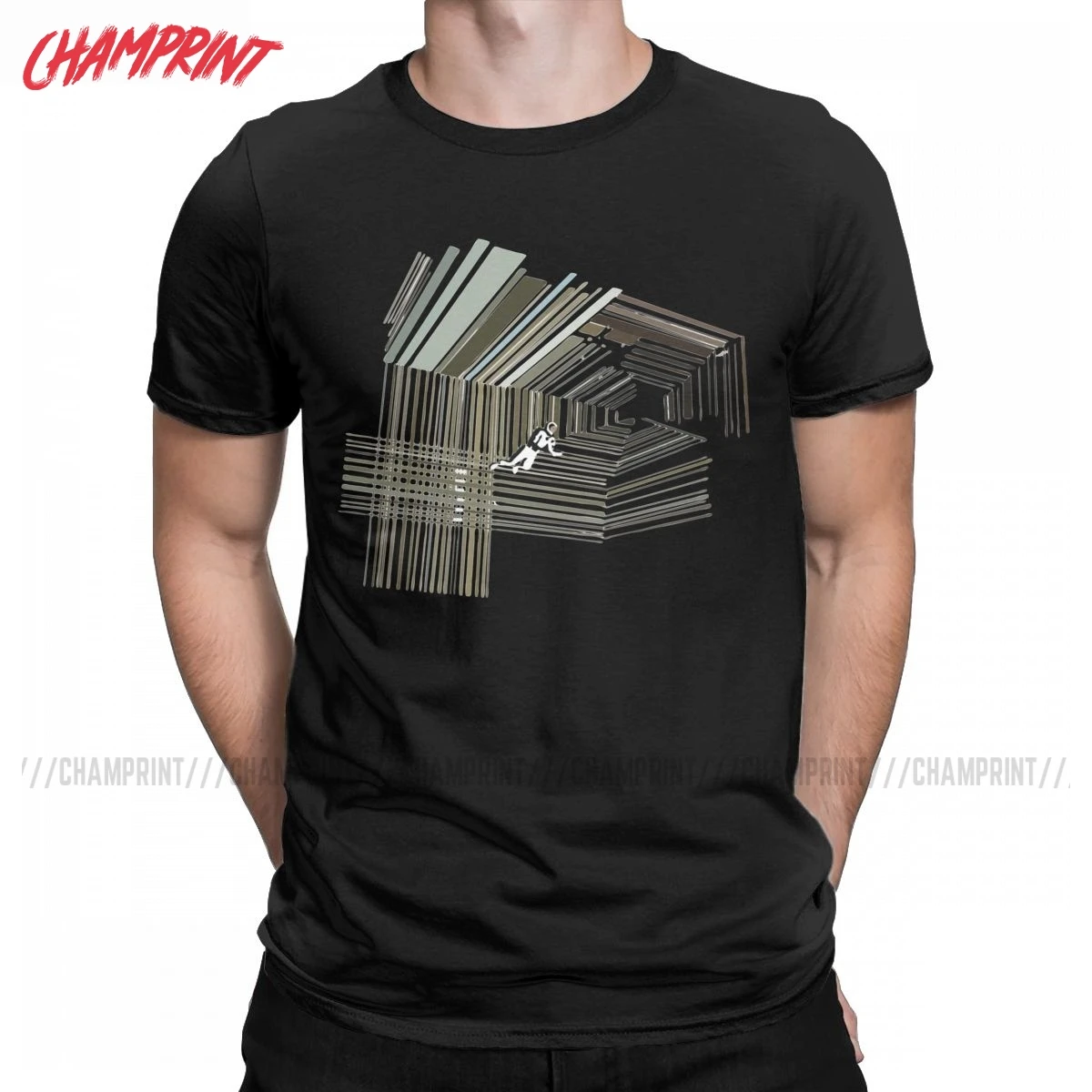 Футболка с принтом на тему фильма Интерстеллар Мужские фильм забавные