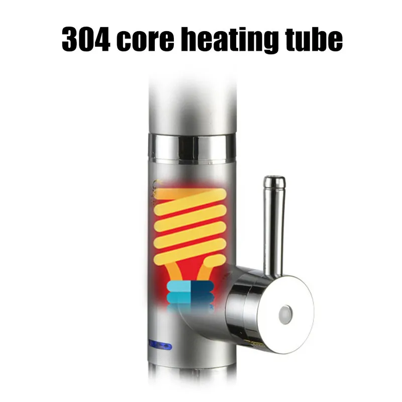 Бытовой Электрический смеситель 3000 Вт электрические водонагреватели для