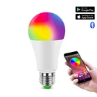 E27 смарт-лампа RGBRGBWRGBWW светодиодный лампы LED светильник светодиодный Magic Home светильник ing AC85-265V светодиодный потолочный светильник с Bluetooth 4,0 App или ИК-пульт дистанционного управления