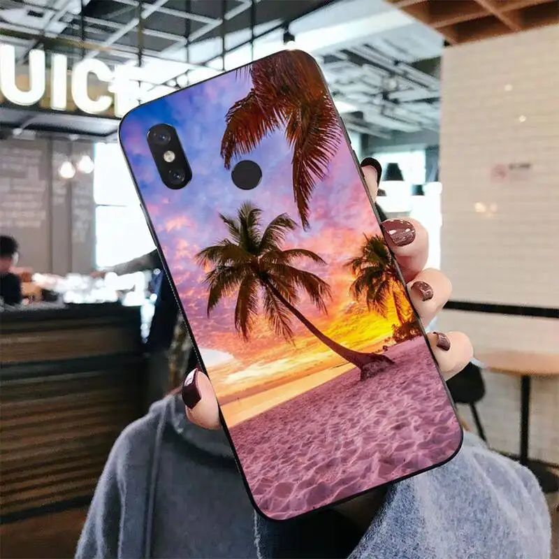TOPLBPCS пляжный чехол для телефона Xiaomi mi 9 8 10 5 6 lite F1 SE Max 3 2 mix 2s | Мобильные телефоны и