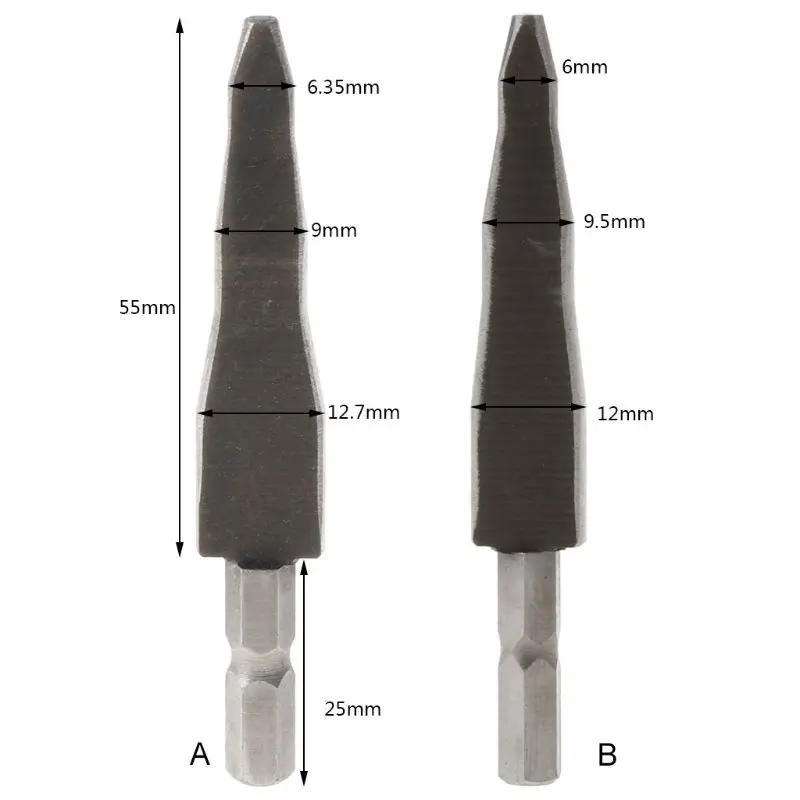 Copper Pipe Swaging Tool Cross Screwdriver Drill Bit Aluminum Tube Expander Accessory for Home G8TB