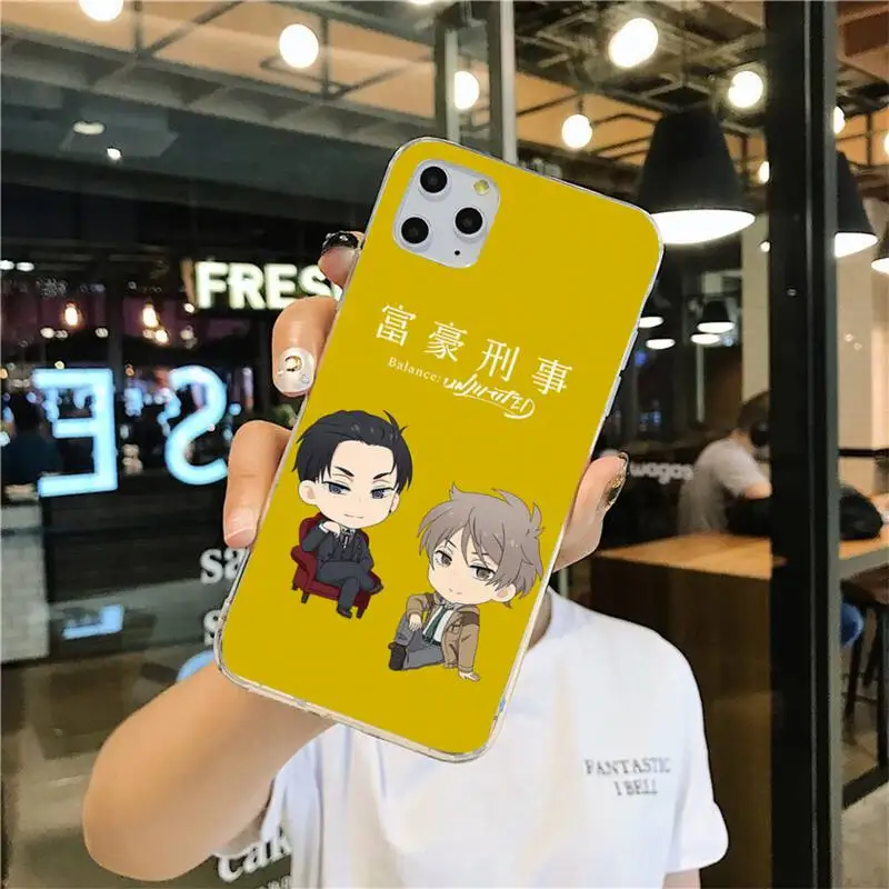 anime balance unlimited phone case for iphone 12 pro max mini 11 pro xs max 8 7 6 6s plus x 5s se 2020 xr cover free global shipping