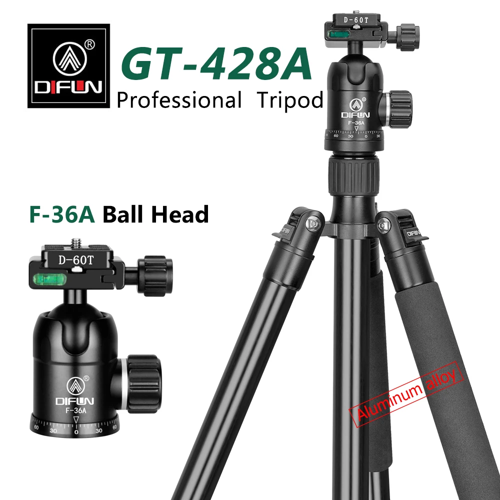 DIFUN GT-428A Штатив для фотосъемки телефона профессиональная стабильная стойка