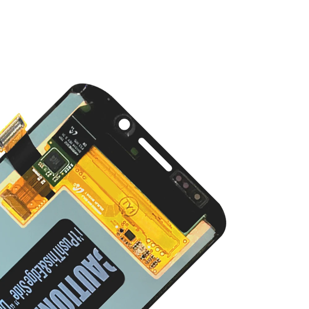 ЖК дисплей 5 1 ''Super AMOLED для SAMSUNG Galaxy s6 edge G925 G925I G925F сенсорный экран с рамкой и