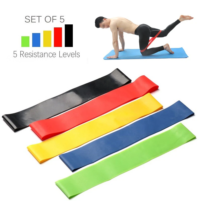 Аксессуары для йоги латексная эластичная лента фитнеса спортзал и