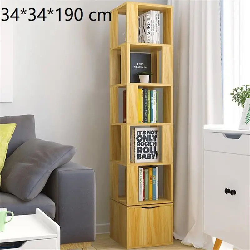 Dekoration Para Casa Vitrina Mueble De Madera вращающаяся современная Libreria Scaffale Librero мебель для дома