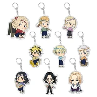 japanese anime tokyo revengers%c2%a0keychain acrylic cartoon characters pendant fans souvenir couples accessories keyring fine gift