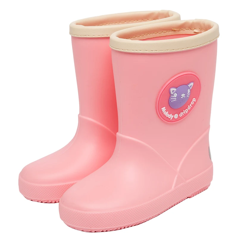 DRIPDROP Детские резиновые сапоги для девочек и мальчиков с милыми мультяшными