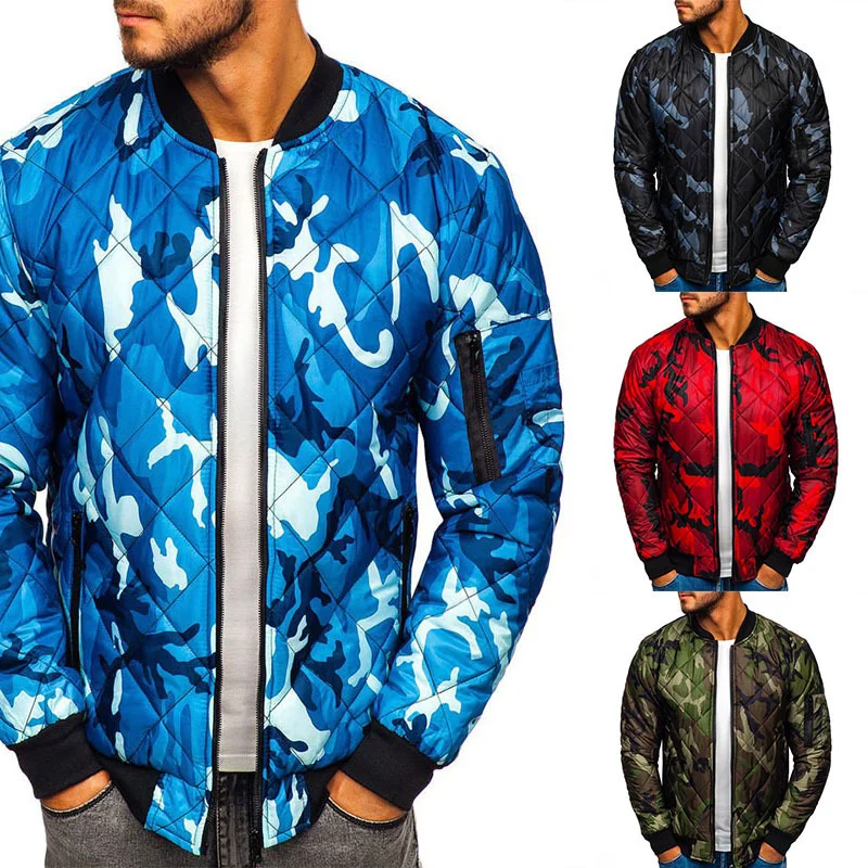 

ZOGAA Autumn and winter camouflage cotton warm jacket