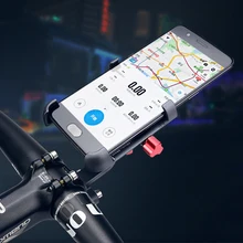 360 Rotation Aluminum Alloy Bike Bicycle Phone Holder Adjustable Celular Moto Motorcycle Mount MTB Universal CellPhone Stand