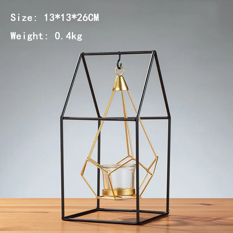 

Creative Nordic Style European Candlelight Dinner Candle Holder Birthday Home Table Decoration Decoracion Hogar Moderno Velas