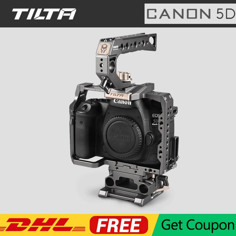 Клетка Tilta для камер Canon серии 5D DSLR Mark II III IV клетка 5D2 5D3 5D4 аксессуары камеры |