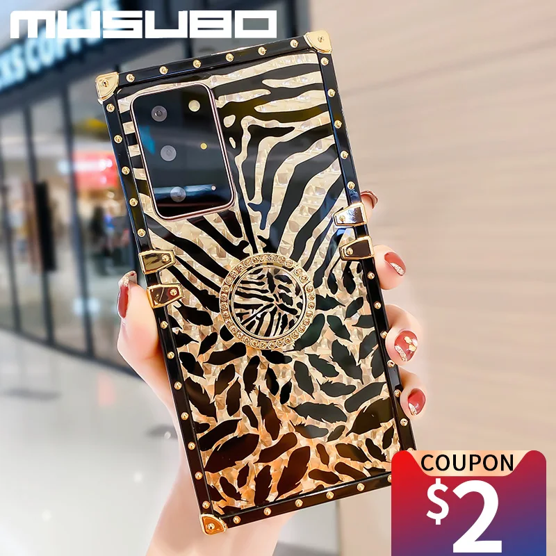 musubo luxury phone case for samsung galaxy s20 fe note 10 plus note 20 ultra a72 a52 a51 a32 a71 a70 glitter shine cover coque free global shipping