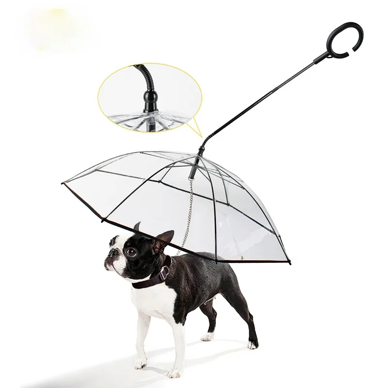 

Transparent Pet Umbrella Dogs Cats Accessories