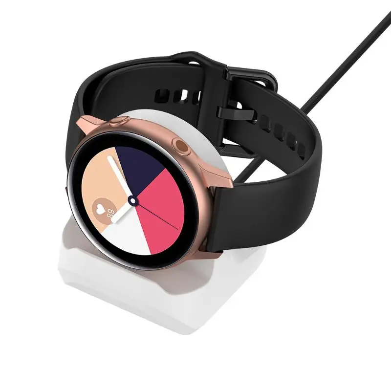 Силиконовый зарядный стенд держатель док станция для samsung galaxy watch active 40 мм R500