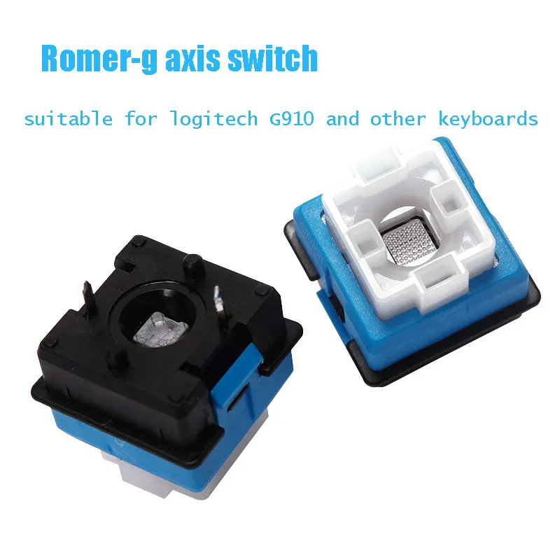 

Keyboard Accessories Original OMRON Romer-G Switch ormon Axis for Logitech G910 G810 G310 Pro Cherry Mechanical Keyboard Switch