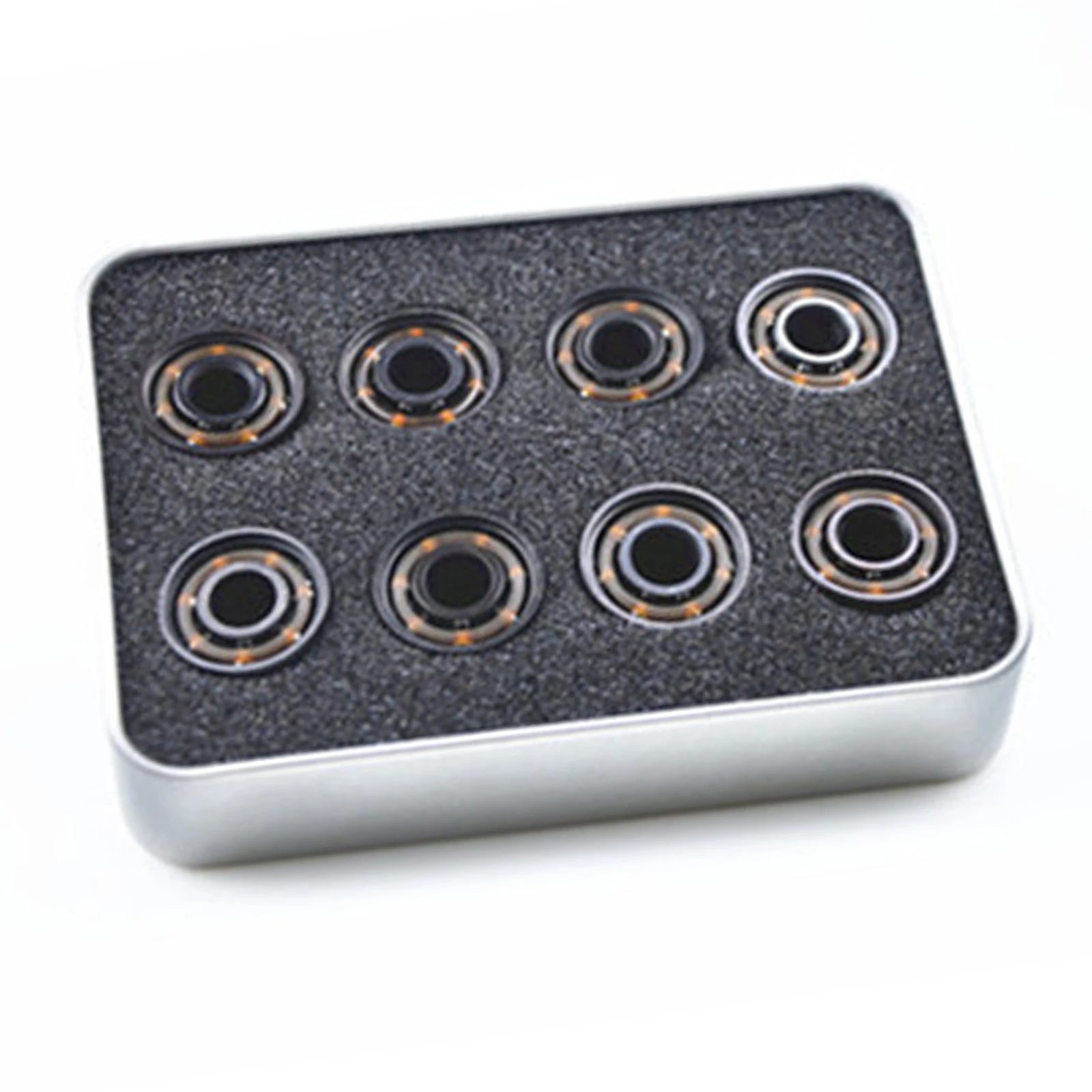 

Steel Universal 608 Bearings Standard Skateboard ABEC Ball Bearing Caring