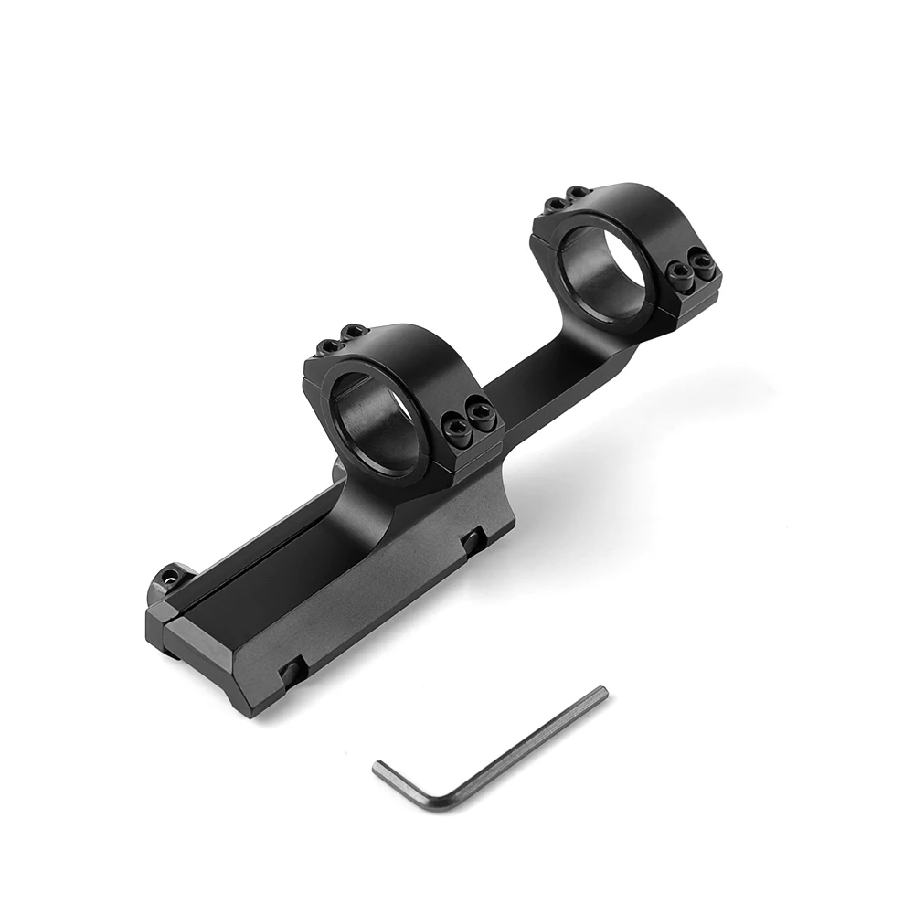 

30mm/25.4mm Scope Mount Rings with 20mm Weaver Picatinny Rail Rifle Scope Gun Accessory for Tactical Hunting