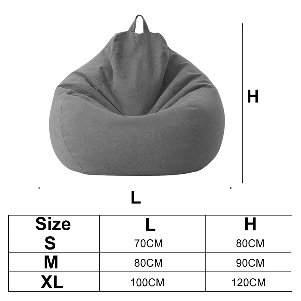 Мешок для дивана мягкое кресло хранения чехол стула в виде птичьего гнезда (без
