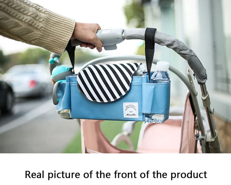 

Baby Diaper Bag For Stroller Accessories Hang Nappy Storage Bottle Holder Buggy Pram Pushchair Organiser Stroller Cup Mummy Bag