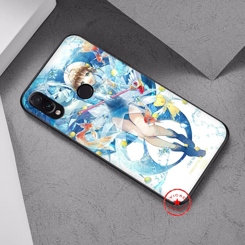 IYICAO Cardcaptor Sakura Soft Case for Xiaomi Redmi K20 8A 7A 7 S2 6 Pro 5 Plus Go 5A 4X 4A Silicone |