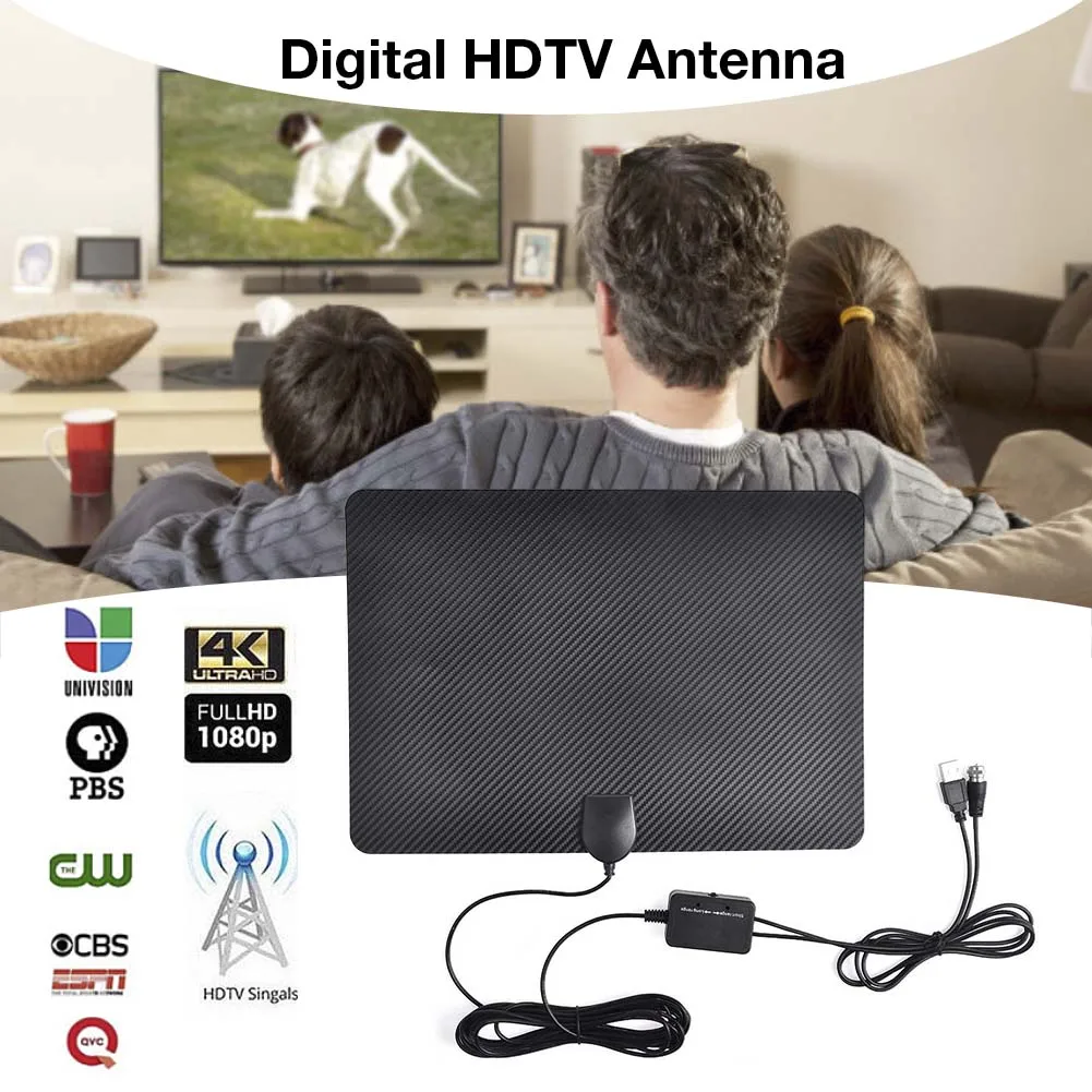 

TY45D European and American HDTV Indoor Digital TV Antenna ATSC forHD Line DVB-T2 High Gain Band Amplifier