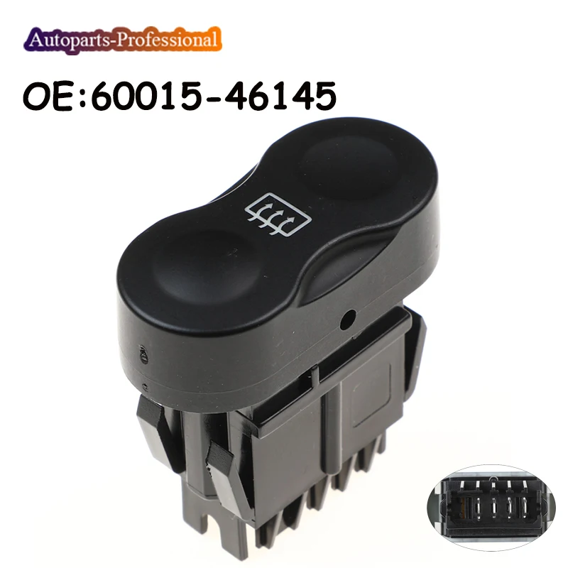 

Кнопка управления задним стеклом автомобиля, кнопка отопления для Renault Dacia Logan 2008-2021 6001546145 60015-46145 8200710682