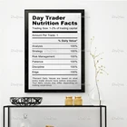 Плакат и печать на холсте с изображением питательных фактов