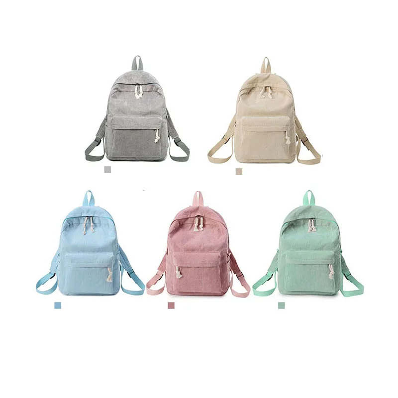 Новинка 2021 Холщовый женский рюкзак школьные сумки маленький для девочек