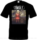 Футболка Tomsk 7 V2 черная, Hardcore Doom Death Metal, все размеры, S-5XL футболка, стиль, круглая