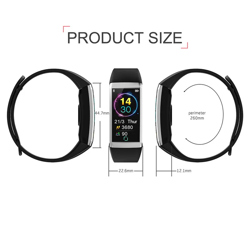 TLXSA Для мужчин Smart Band спортивные часы с шагомером пульсометром со смарт-браслет