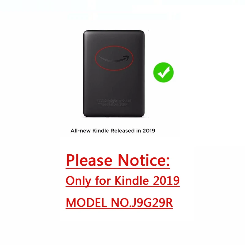 Магнитный умный чехол для Amazon полностью новый 2019 Kindle 10th Genetation Release ультратонкий