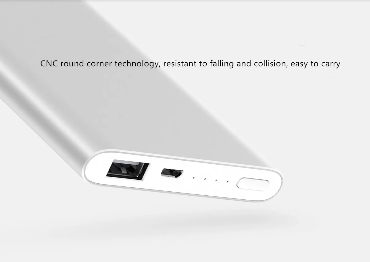 Xiao mi mobile power 5000 mAh power bank портативное зарядное устройство 2 батарея для usb-порта внешний mi power Bank 5000 mAh