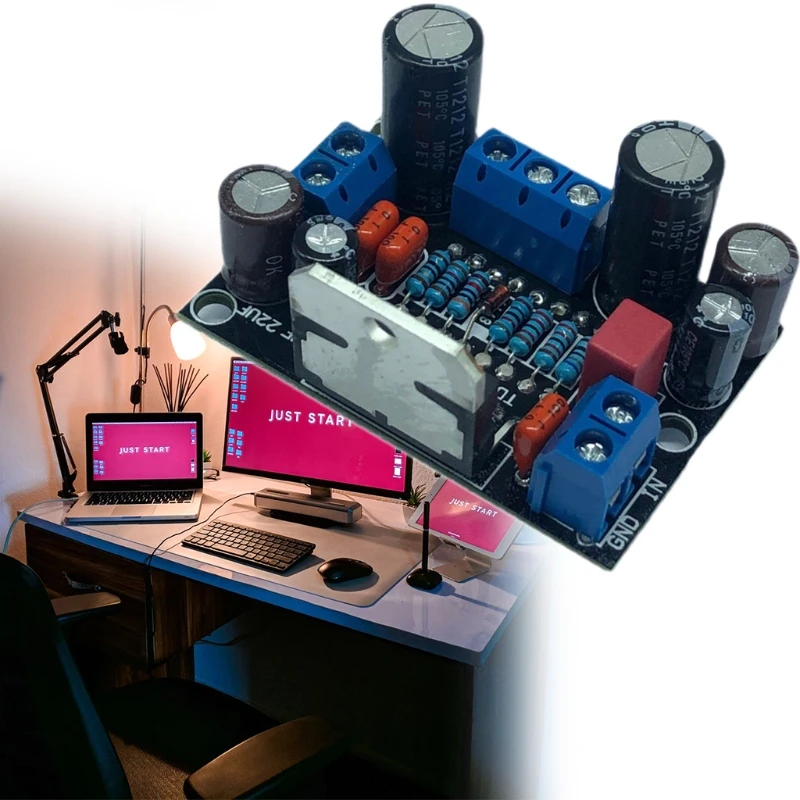 Audio Amplifier Board Amplificador 100W Mono Power Amplifier Board BTL Amp Assembled Board Home Audio