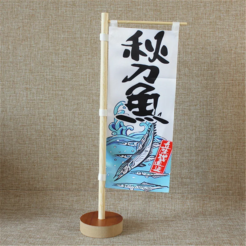 Японский Настольный висячий флаг сашими суши reasturant флаг izakaya баннер украшение ресторана занавеска реклама ткань
