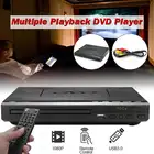 USB металлический с кабелем VCD, многофункциональный портативный DVD-плеер для дома, для ТВ, Поддержка HDMI, совместимый с DVD, CD, SVCD, VCD