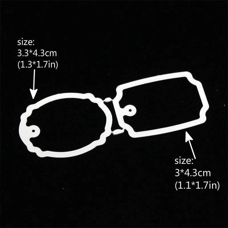 Рождественские Крошечные метки YPP CRAFT штампы для резки металла сделай сам