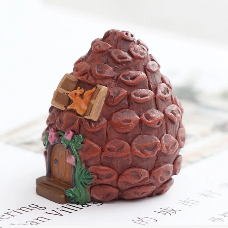 Миниатюры DIY ремесла сказочные статуэтки мини фотообои из смолы|Статуэтки и