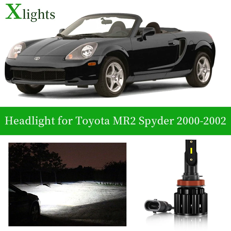 X светильник s светодиодная головсветильник лампа для Toyota MR2 Spyder 2000 2001 2002 Ближний