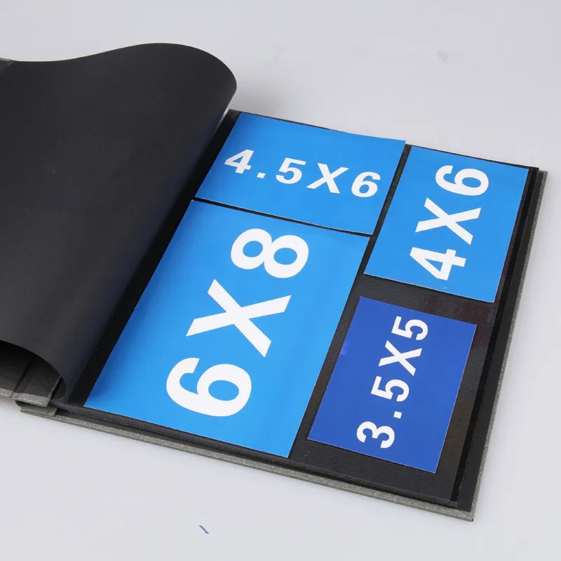 10 & 12 дюймов Сделай Сам липкий полириод фотоальбом свободная пленка PP 1 200