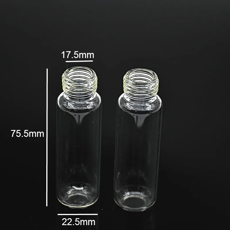 Хроматографические флаконы 20 мл бутылка для хранения 22 5*75 5 мм прозрачный