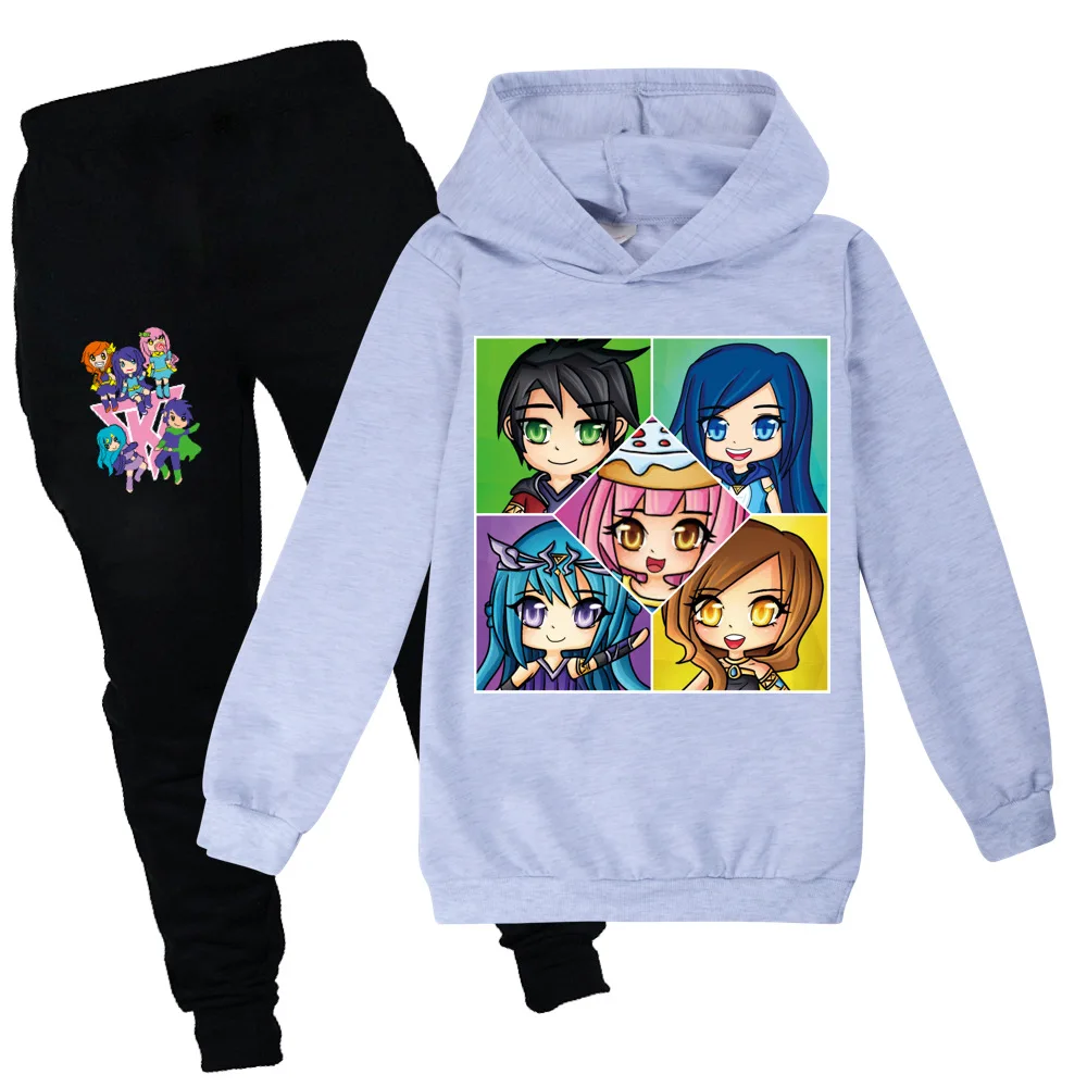 New Hoodie Pants 2pcs Sets Cartoon Spring Kids Printed Tracksuit Baby Clothing Sets Toddler Girl Outfits 2021 Boys Streetwear